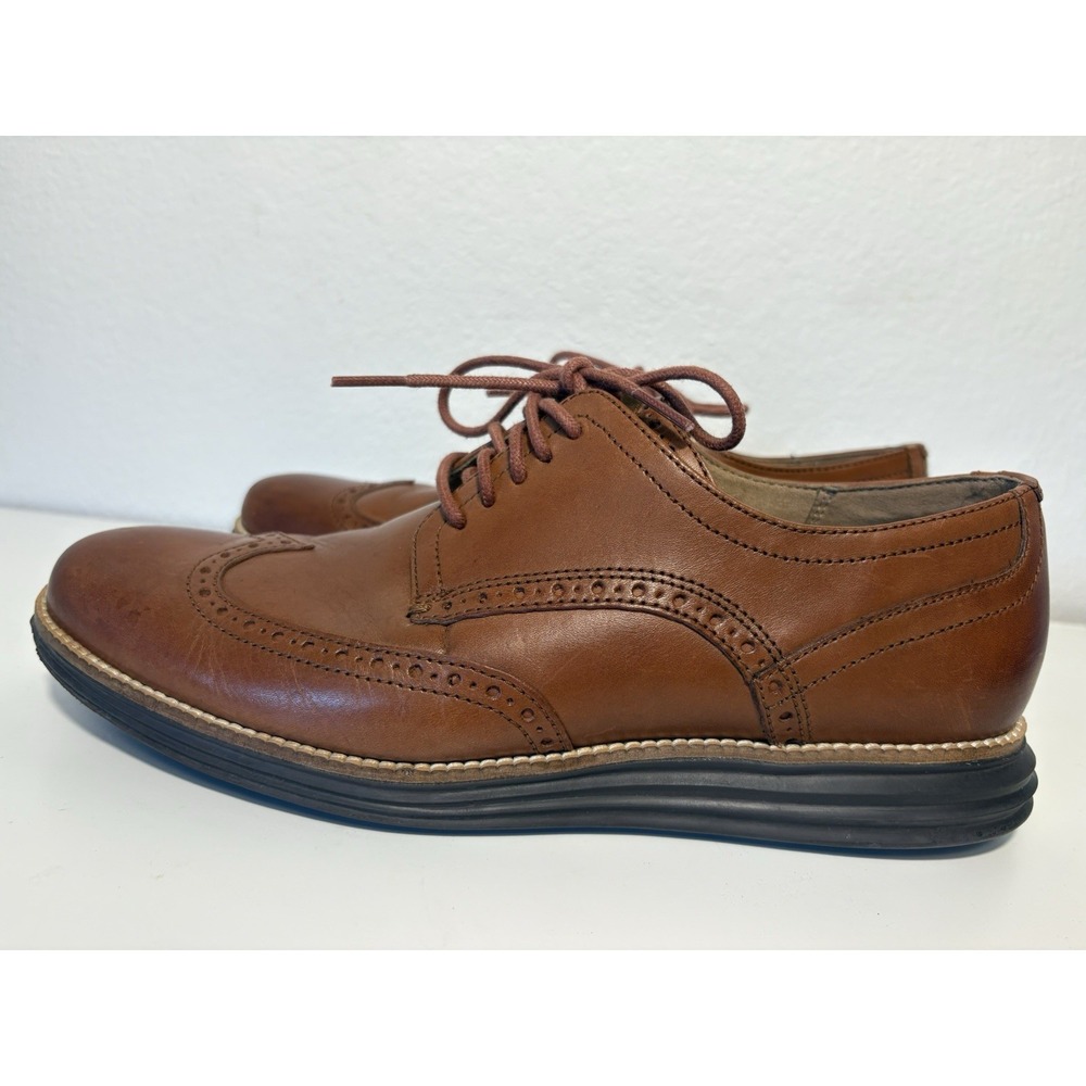 Cole Haan Men's Original Grand Shortwing Oxford Shoes 9.5 M Preppy Classic - Picture 6 of 15